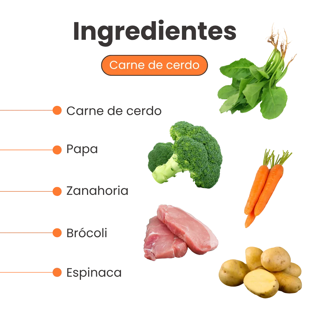 Alimento Húmedo Completo Chef's Recipe Carne de Cerdo Kanu Pet para perros - Image 3