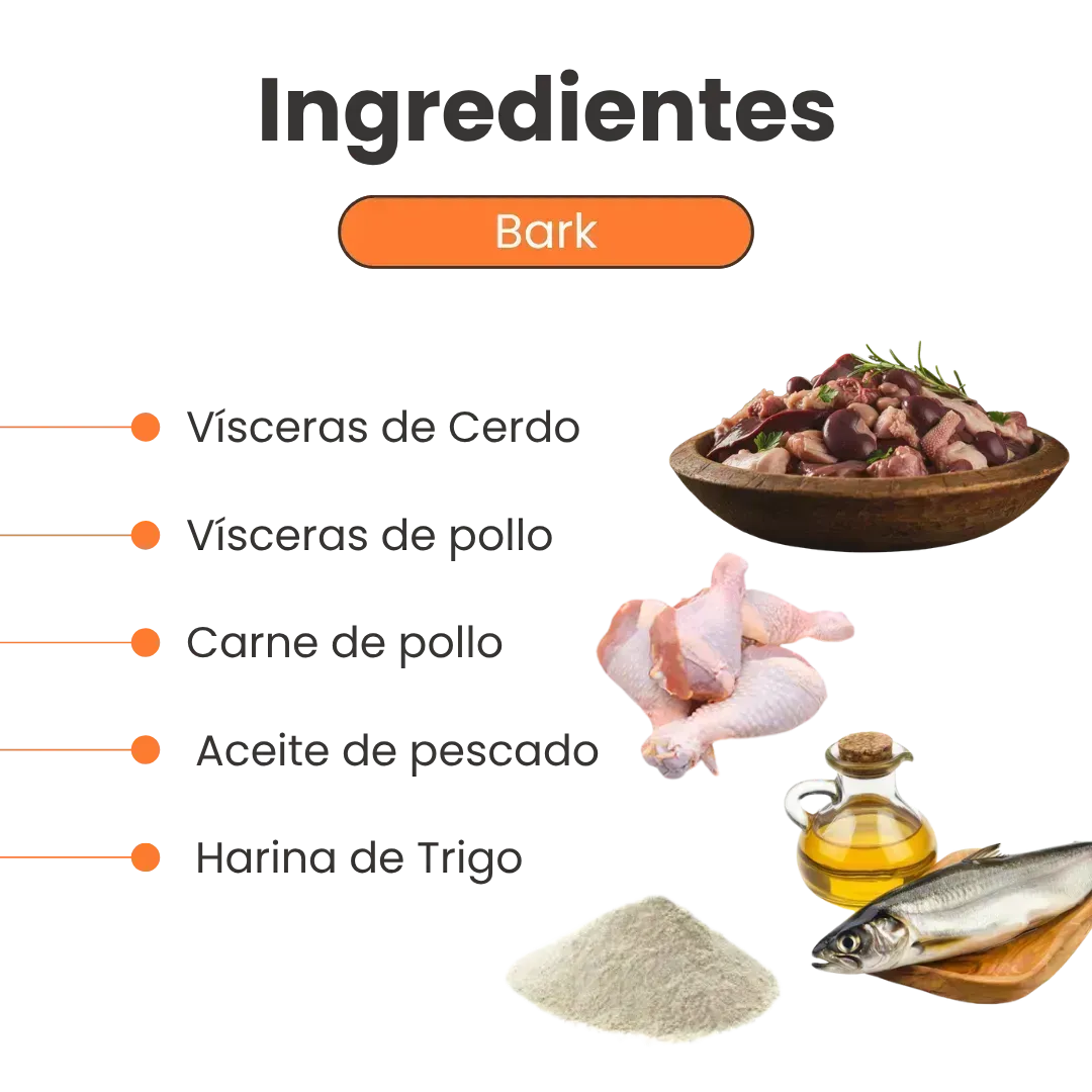 Alimento Húmedo Bark Pollo / Cerdo Kanu Pet para Perro toda raza - Image 3