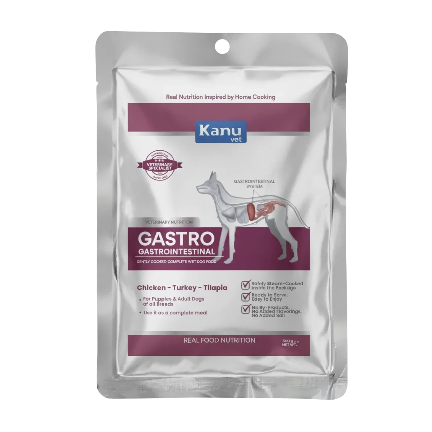 Alimento Húmedo Medicado Kanu Vet GastroIntestinal para Perros Adultos - Image 8