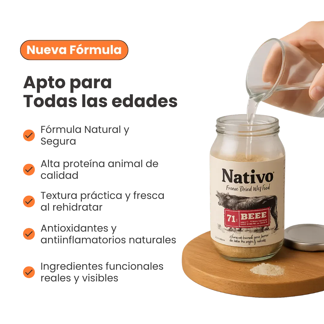 Alimento Húmedo Liofilizado Nativo Beef de Res Kanu Pet para Perro - Image 6