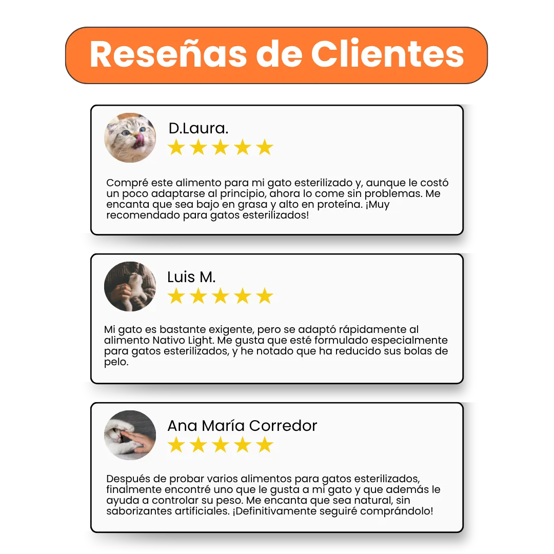 Alimento Seco Nativo Light Pollo/Pescado Kanu Pet para Gato Castrado - Image 4