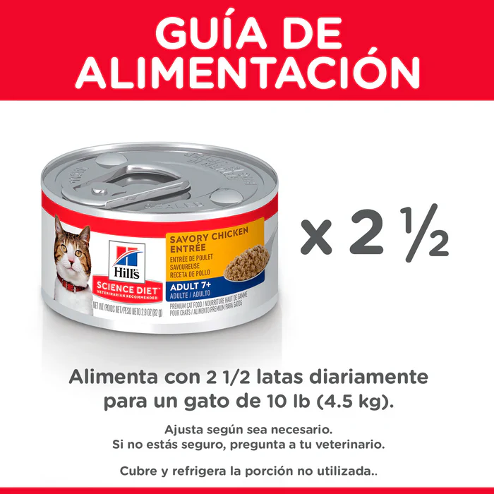 Alimento Húmedo Hills Turkey Adulto 7 para Gato lata - Image 5