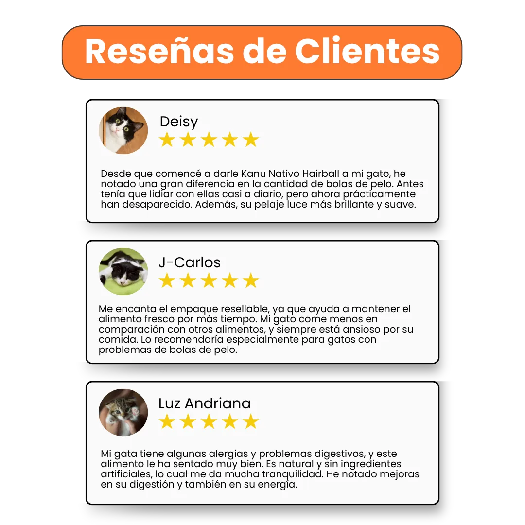 Alimento Seco Nativo HairBall Kanu Pet para Gato Adulto - Image 4