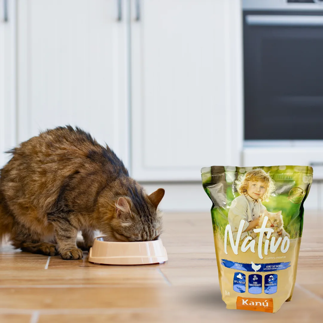 Alimento Seco Nativo HairBall Kanu Pet para Gato Adulto - Image 5