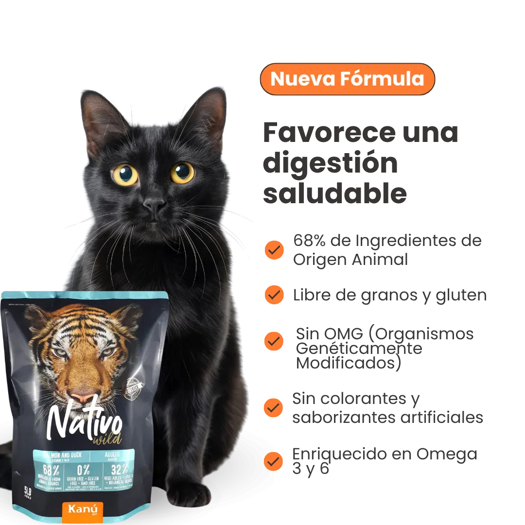 Alimento Seco Grain Free Nativo Wild Kanu Pet para Gato Adulto - Image 6
