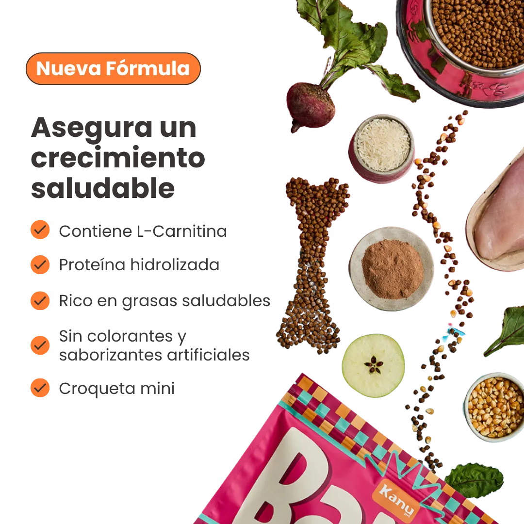 Alimento seco Bark Small Bites Pollo Kanu Pet para Perros Cachorros Razas Pequeñas - Image 7