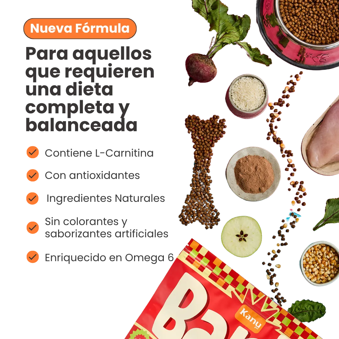 Alimento Seco Bark Pollo Kanu Pet para Perro Cachorros razas medianas y grandes - Image 6