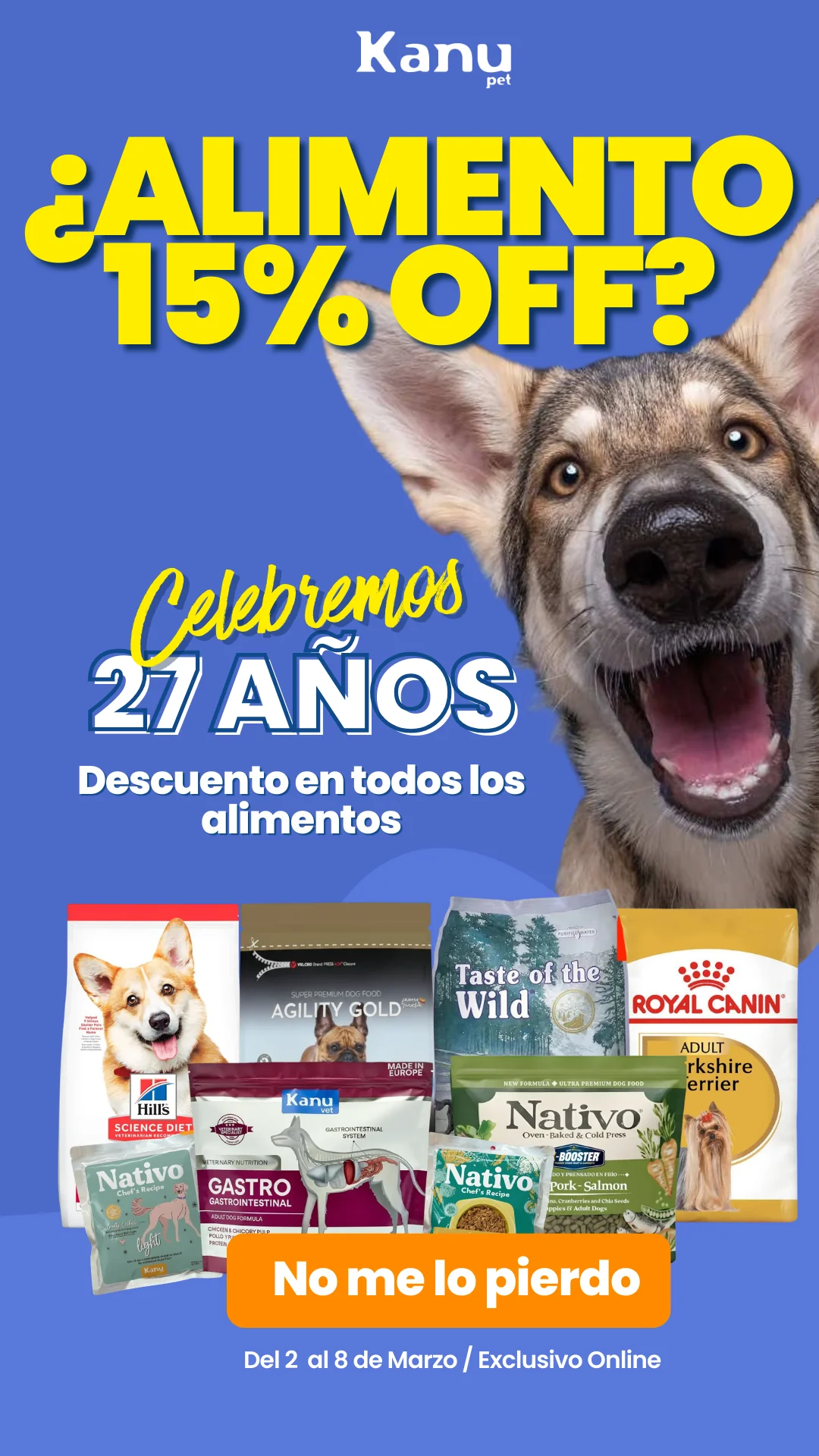 Alimento Seco Kanu Pet Bark Pollo Kanu Pet para perro adulto todas las razas - Image 15