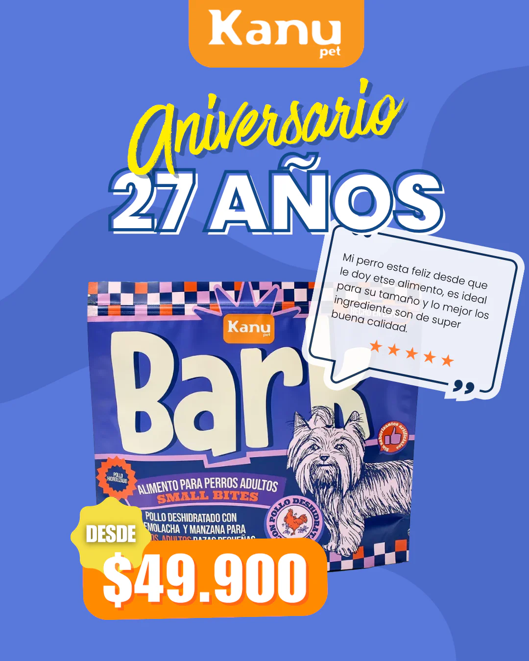 Alimento Seco Kanu Pet Bark Pollo Kanu Pet para perro adulto todas las razas - Image 27