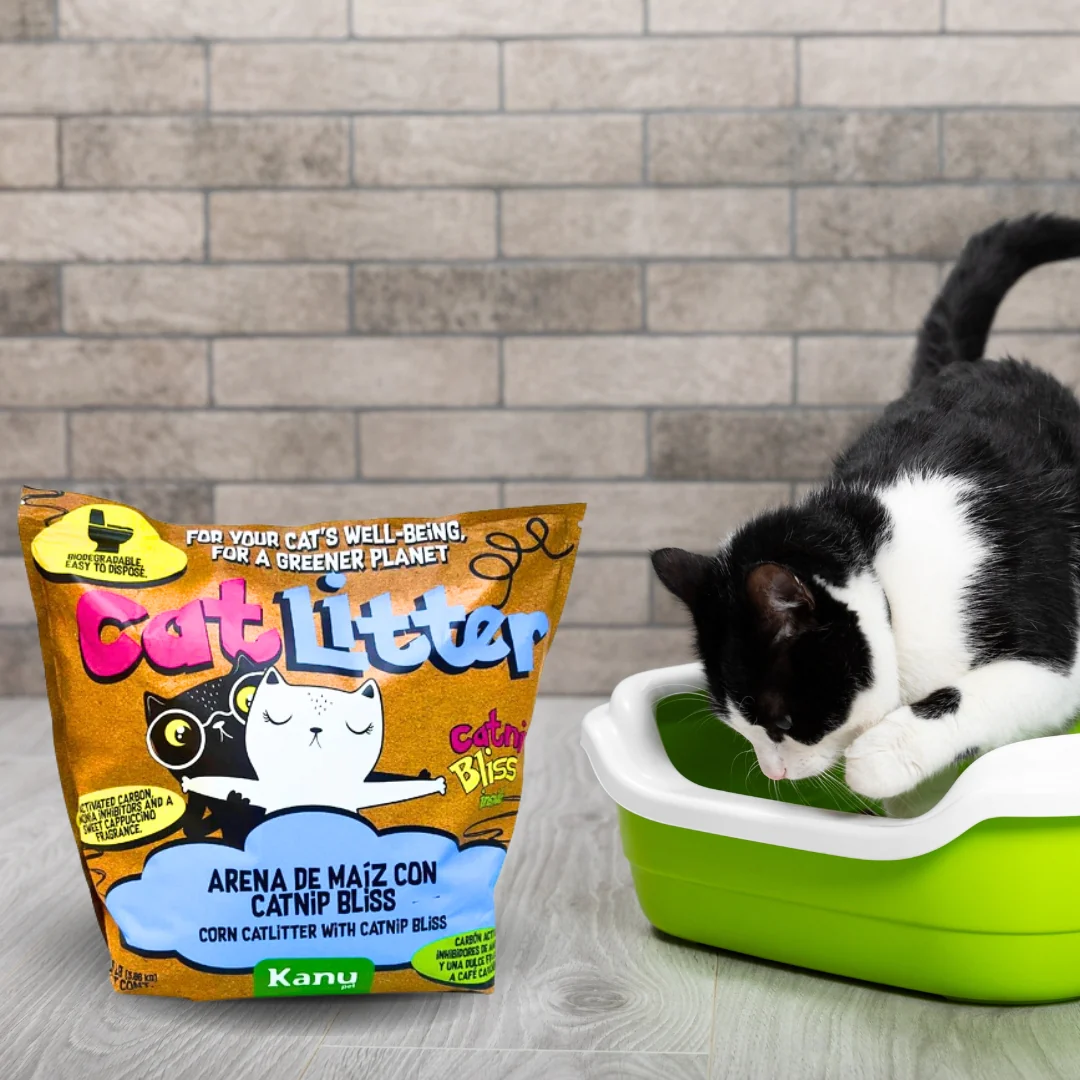 Arena 100% de Maíz con Catnip Bliss Kanu Pet para Gatos - Image 4