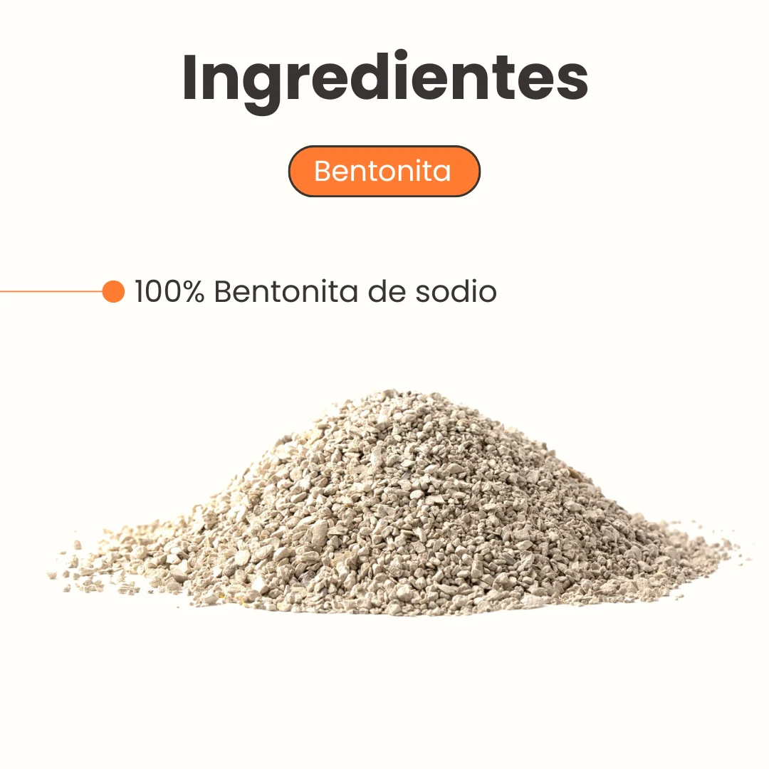 Arena de Bentonita  Kanu Pet  Cat Litter para Gatos. 99% libre de Polvo. Aglomera al Instante - Image 3