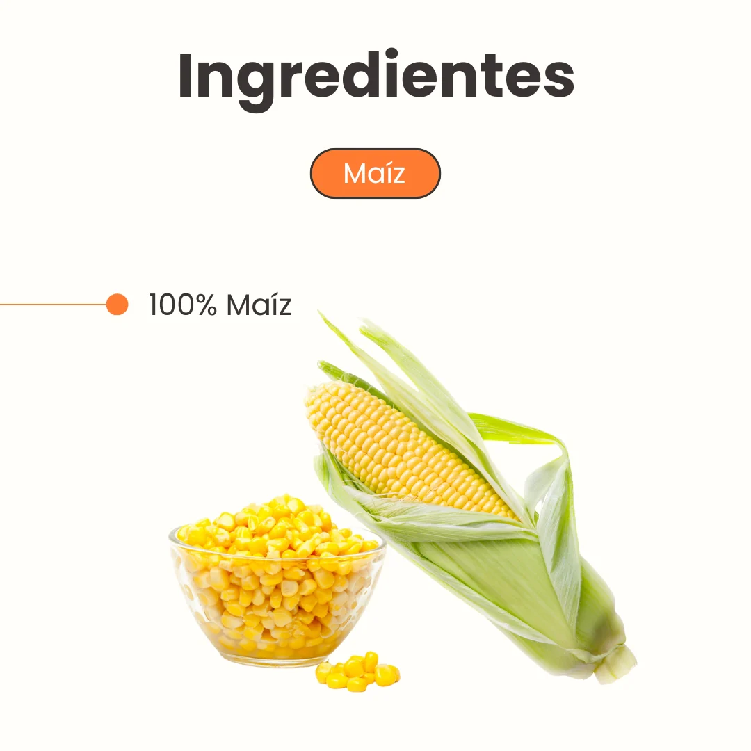 Arena 100% de Maíz Kanu Pet Corn Cat Litter para Gato 100% Ecológíca - Image 3