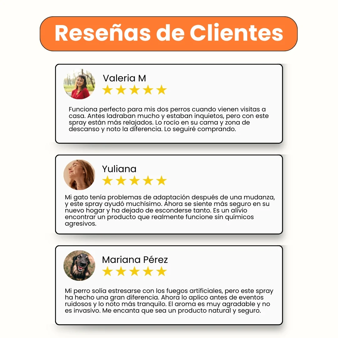 Calming Spray Controla estados alterados o de sensibilidad para Perros y Gatos - Image 4