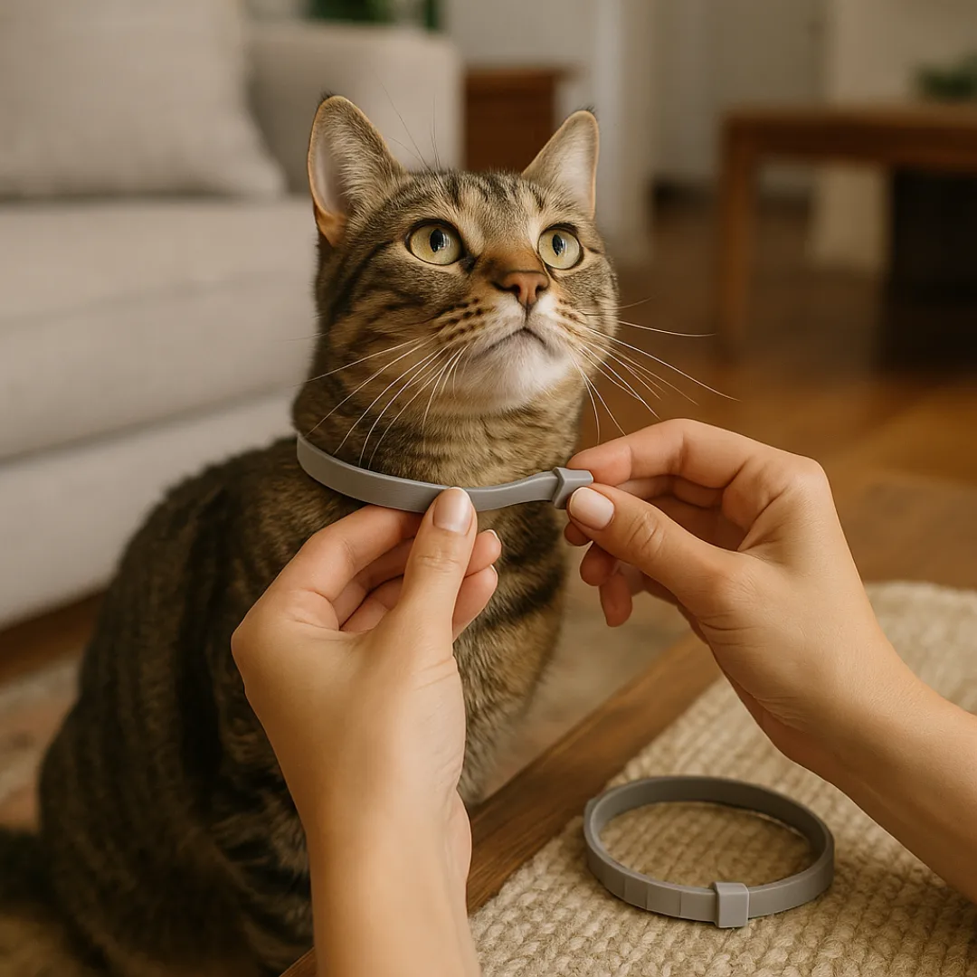 Collar Relajante con Fermonas Kanu Pet Calming Collar para Gato - Image 4