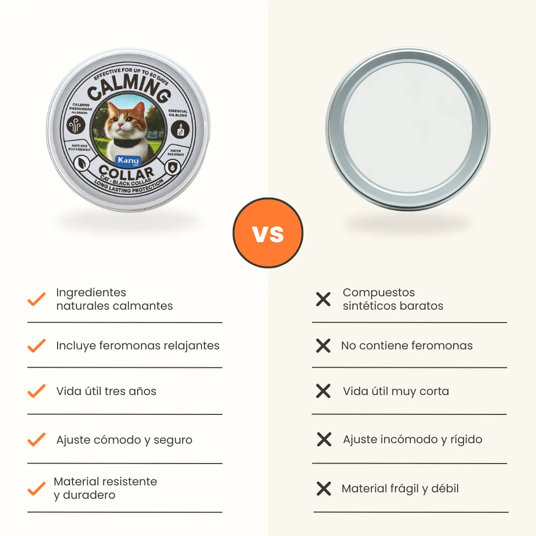 Collar Relajante con Fermonas Kanu Pet Calming Collar para Gato - Image 6