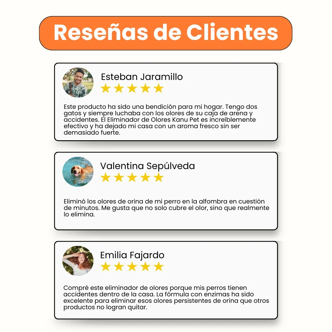 Eliminador de olores de Orina Kanu Pet Odoor Remover para Perro y Gato - Image 4