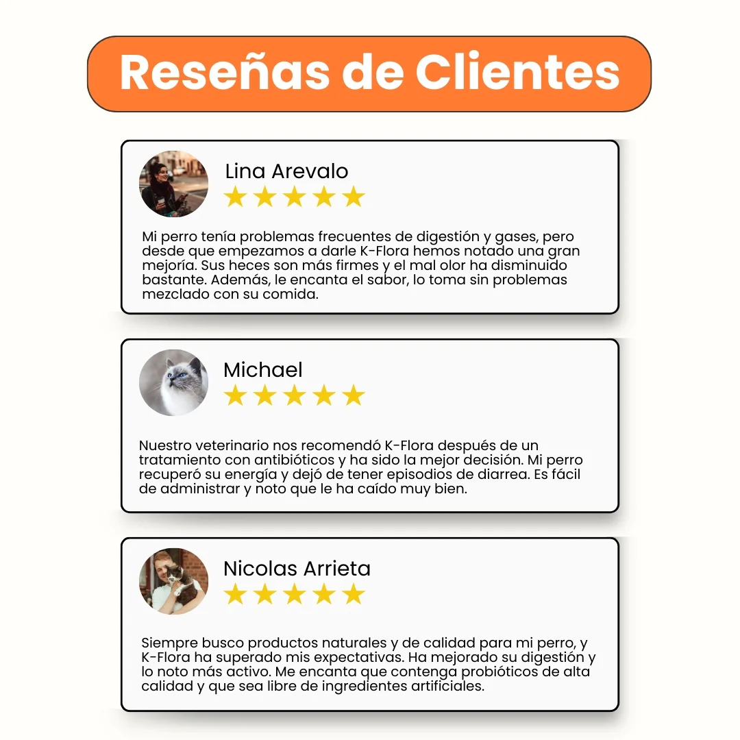 Suplemento Probiótico  K-Flora Kanu Pet para Perros - Image 4