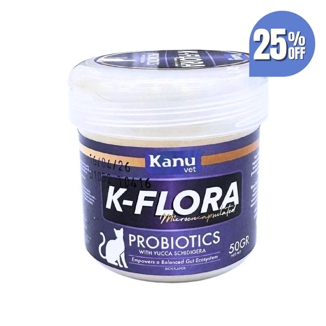 Suplemento Probiótico K-Flora Kanu Pet para Gatos - Image 8