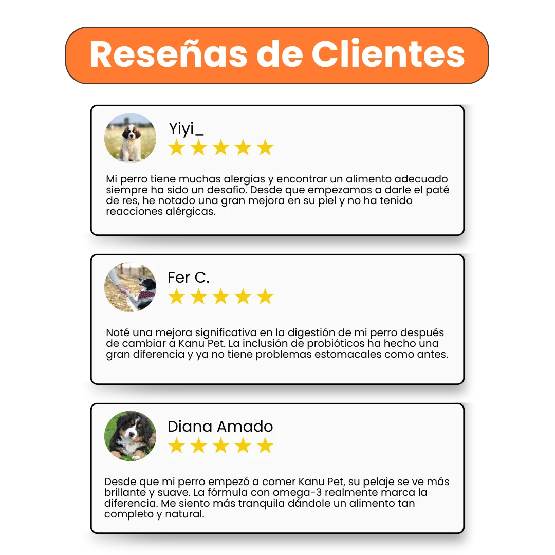 Alimento Húmedo Completo Chef's Recipe Carne de Res Kanu Pet para Perros - Image 4