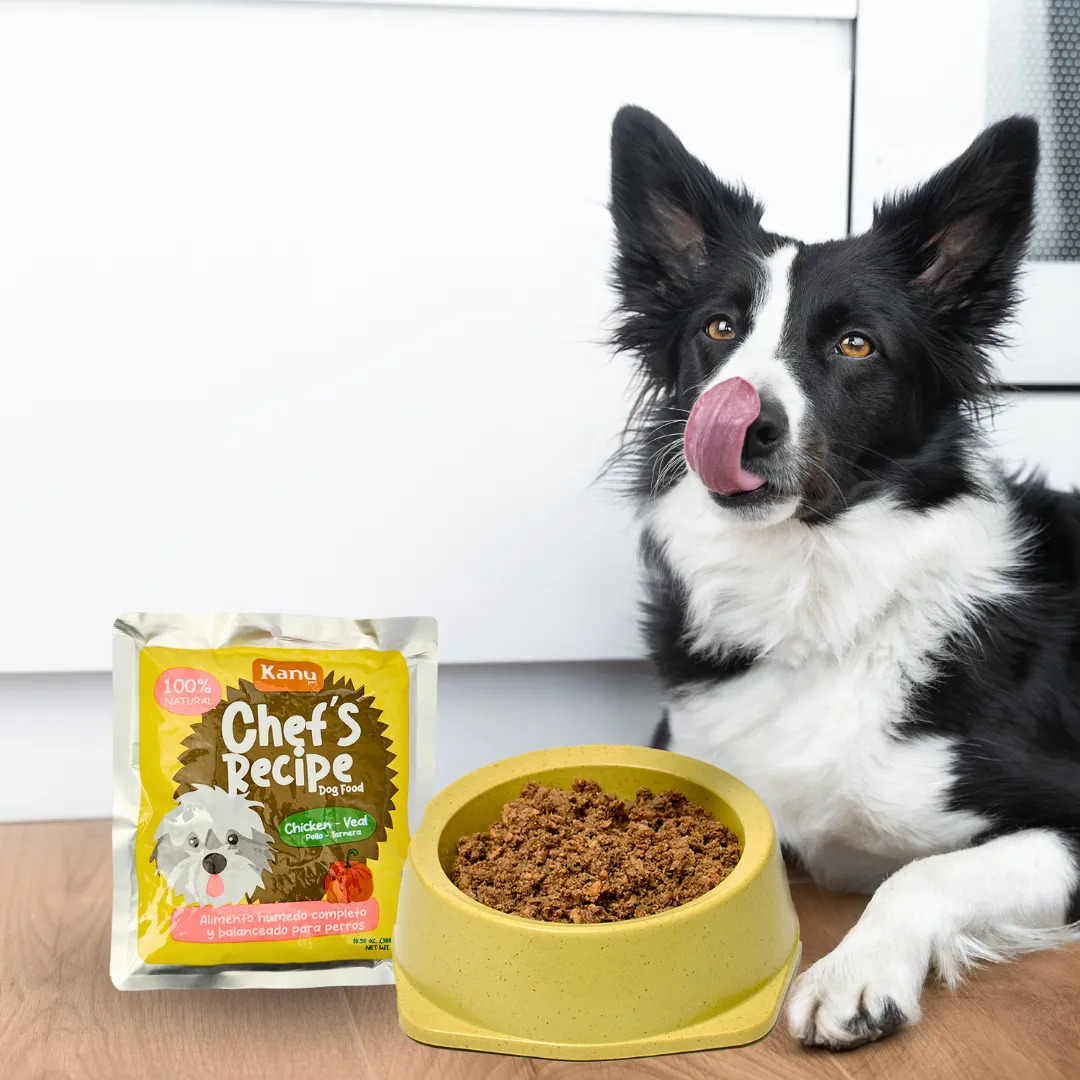 Alimento Húmedo Completo Chef's Recipe Pollo y Ternera Kanu Pet para Perros - Image 5