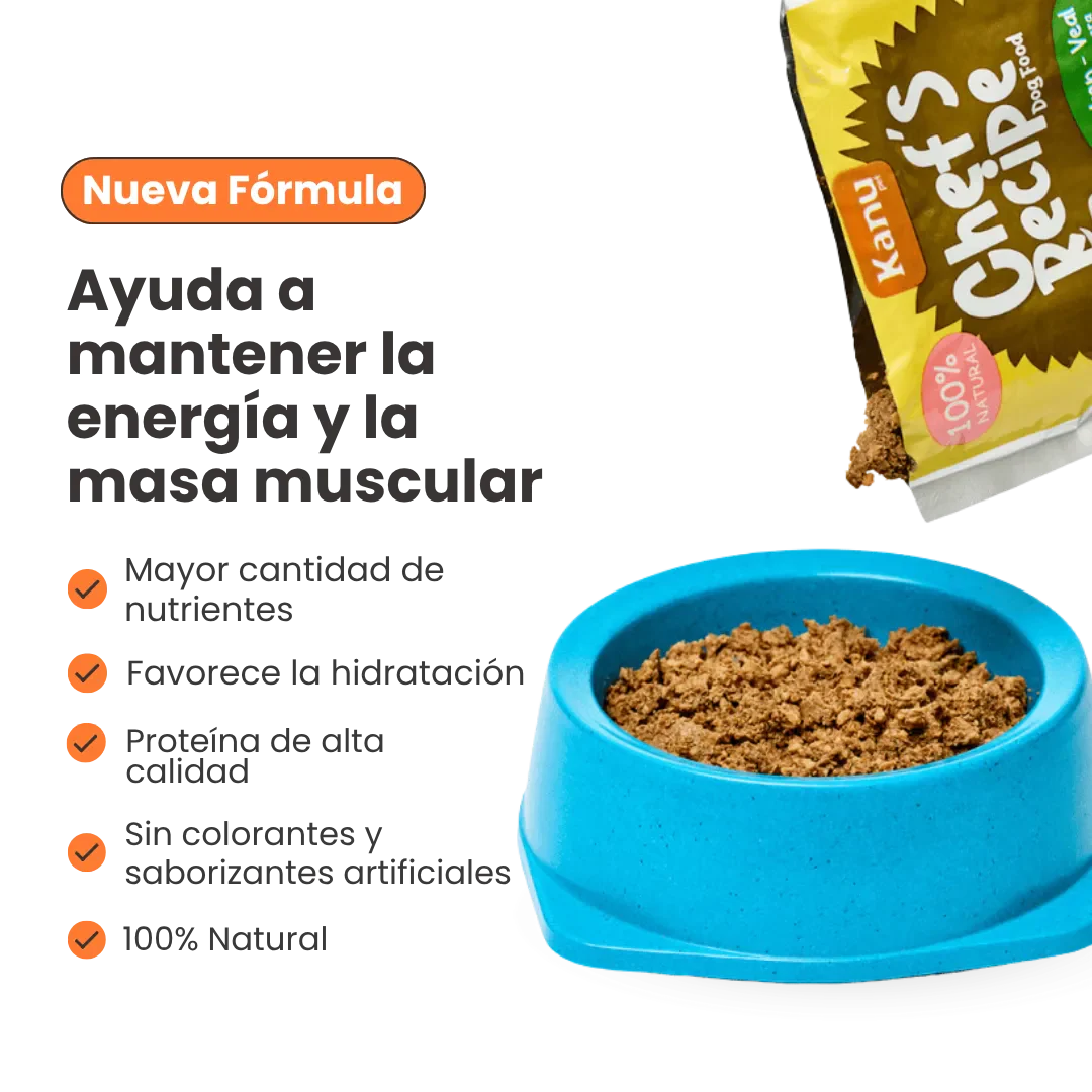 Alimento Húmedo Completo Chef's Recipe Pollo y Ternera Kanu Pet para Perros - Image 6