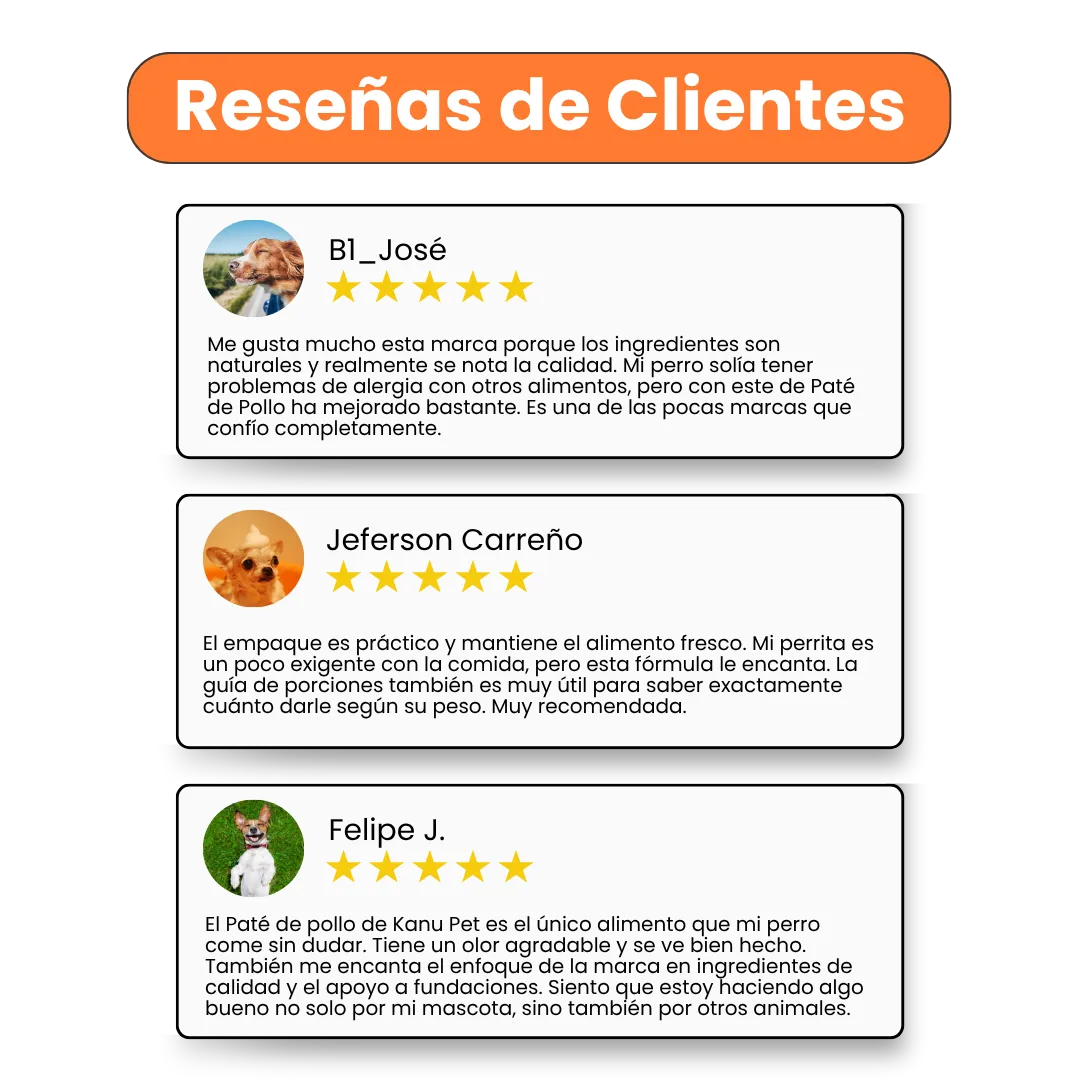 Alimento Húmedo Completo Chef's Recipe Salmón Kanu Pet para Perros - Image 4