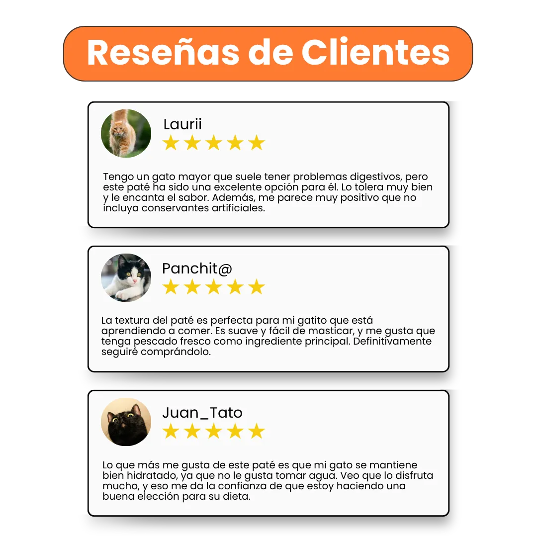 Alimento Húmedo Paté de pescado Kanu Pet  para Gato - Image 4