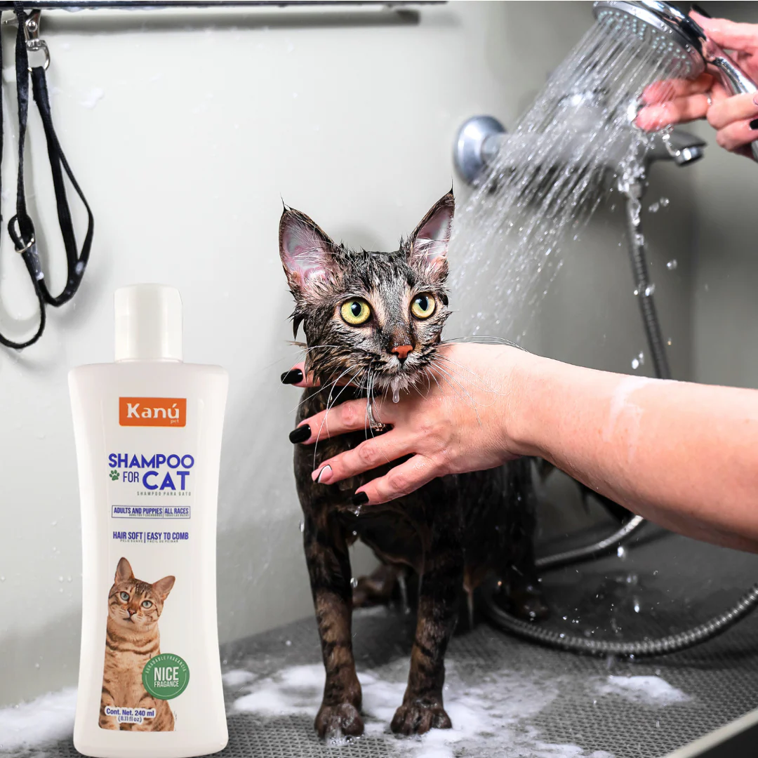 Shampoo con Agradeble Fragancia Kanu Pet para Gato - Image 5