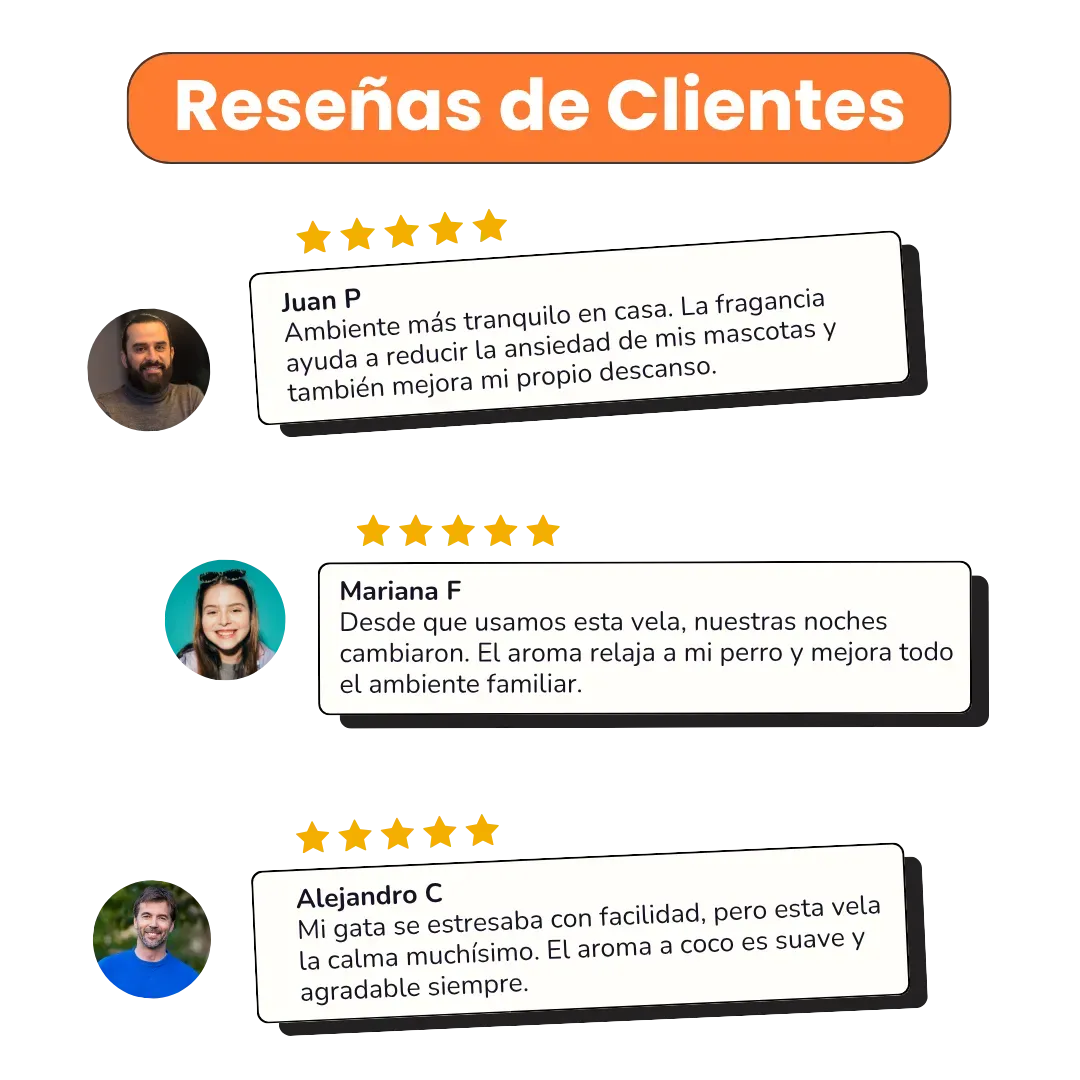 Vela Good Mood Pet para Perros aroma Coconut - Image 4